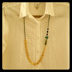 David Aubrey long beaded necklace